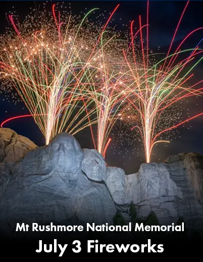 Mt Rushmore Fireworks. Link